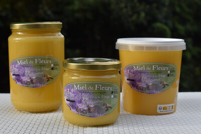 Miel de tournesol crémeux