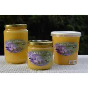 Miel de fleurs d'été crémeux