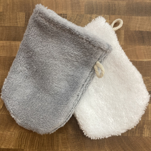 Mini gant démaquillant bambou