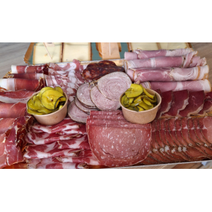 Plateau charcuterie pour raclette 2 personnes