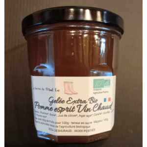 Gelée pomme aux épices de noël