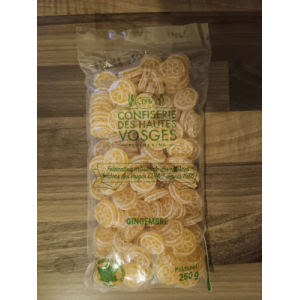 Bonbons gingembre des vosges spécial hiver