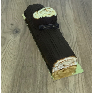 Bûche roulée à la vanille (12 personnes)