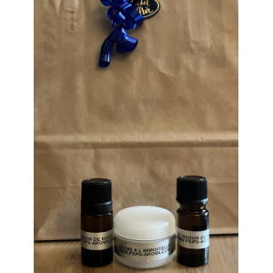 Crème à l’immortelle serum de nuit gel douche