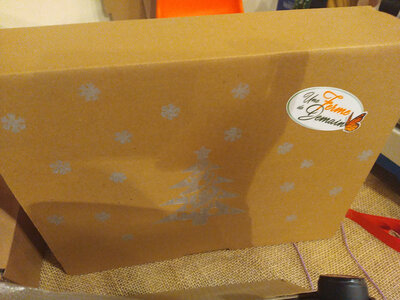 Coffret cadeau2, peti plateau + sa bouteille