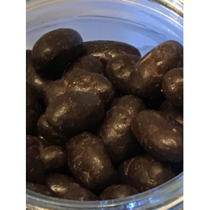 Fèves de cacao enrobé de chocolat noir