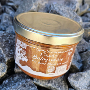 Sauce bolognaise au boeuf aubrac du cantal