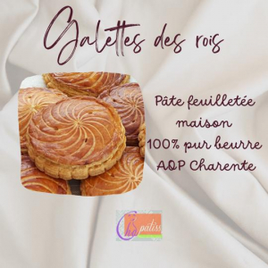 Galettes des rois poire chocolat