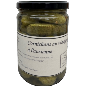 Cornichons à l'ancienne
