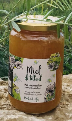 Miel de tilleul en pot de 1kg