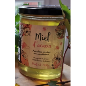 Miel d'acacia en pot de 500g
