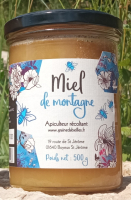 Miel de montagne en pot de 500g