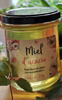 Miel d'acacia en pot de 250g