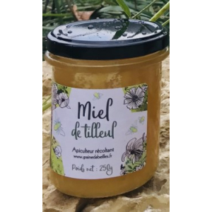 Miel de tilleul en pot de 250g