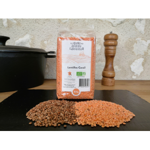 Lentilles corail décortiquées 500g