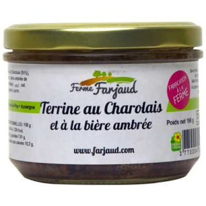 Terrine au charolais et à la bière ambrée