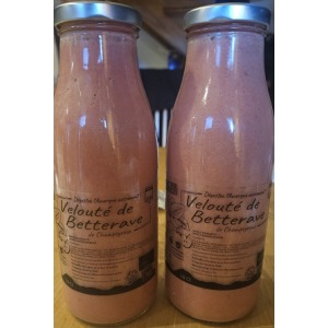 Velouté de betterave rouge de champeyroux