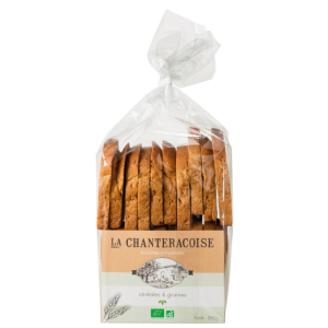 Biscottes bio céréales et graines