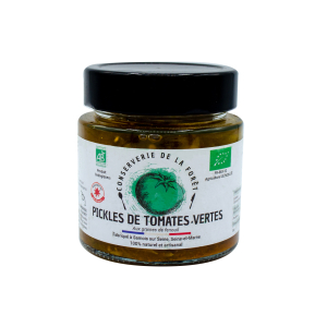 Pickles de tomates vertes graines de fenouil