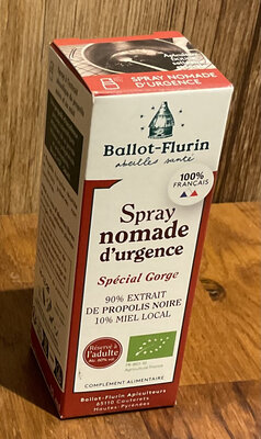 Spray nomade d’urgence