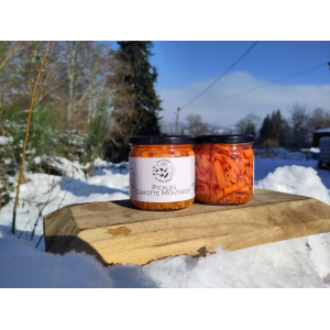 Pickles carotte moutarde