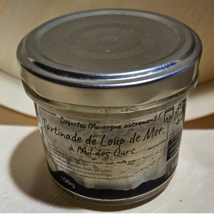 Tartinade de loup à l'ail des ours