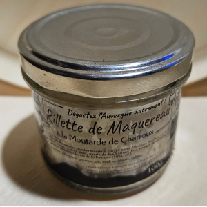 Tartinade maquereau à la moutarde de charroux