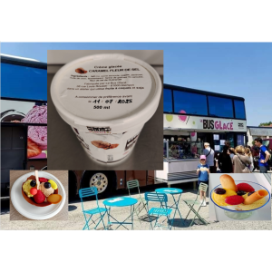 Créme glacée caramel fleur de sel