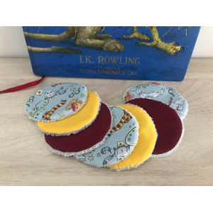 Disques lavables gryffondor