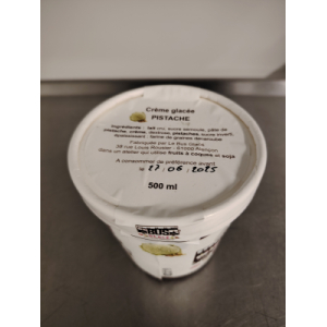 Créme glacée pistache