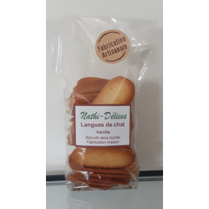 Langue de chat vanille