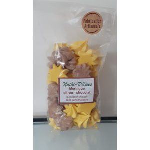 Meringue citron, chocolat
