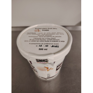 Sorbet plein fruit poire