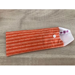 Pochette à brosse à dents 'orange'