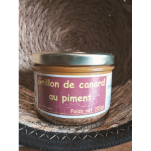 Grillons de canard au piment 200gr