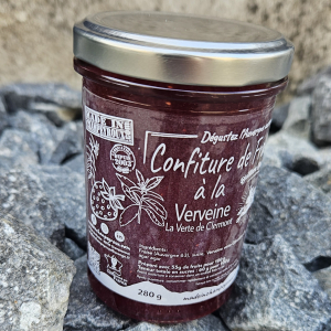 Confiture fraise verveine la verte  génestine