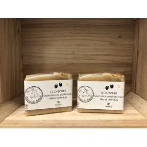 Savon au lait de chèvre-miel/calendula