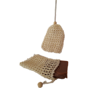 Sachet à savon en sisal