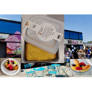 Sorbet plein fruit mangue