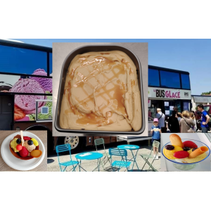 Créme glacée caramel fleur de sel