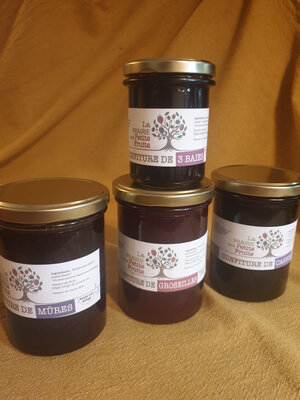 Confiture de mûres bio
