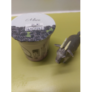 Yaourt chèvre mûre