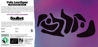 Voie lactique– blonde acidulée style sour al