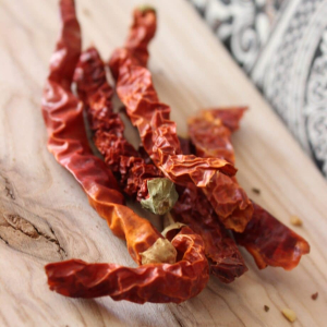 Piment cornes de xian – entier et séché