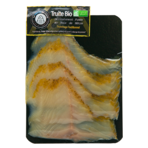 Truite blanche biologique fumée