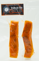 Pavés de truite fumés à chaud