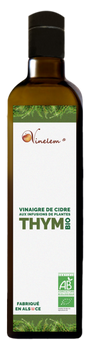 Vinaigre de cidre thym 750 ml