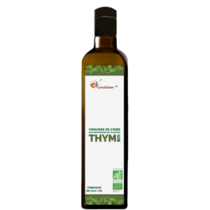 Vinaigre de cidre thym 750 ml