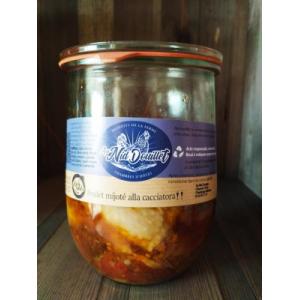 Poulet mijoté alla cacciatora