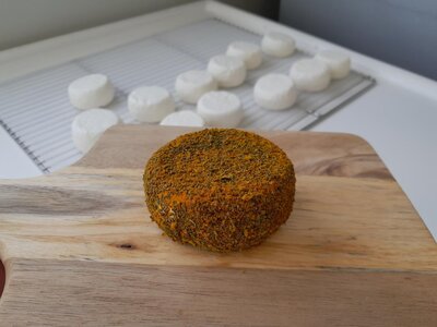 Chèvre frais 'saveur indienne'